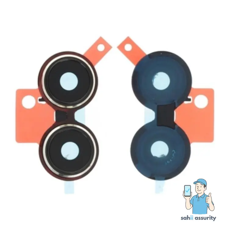 Camera Lens Glass with Frame for OnePlus Nord N20 5G White